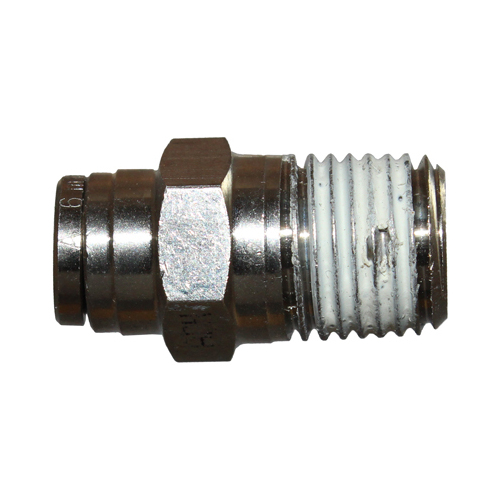 21-M003-1008 BQFM3 10mm Tube x 1/2 BSPT NPB Push-In Male Connector