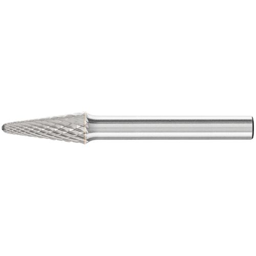 Cone Radius End Burr KEL 1/4" Shank SL-2 KEL 7.9x22.2x6.35 C3 PLUS 