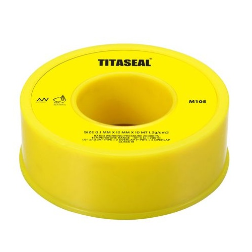 24-007 12mmx10m A.G.A. Approved Teflon Tape