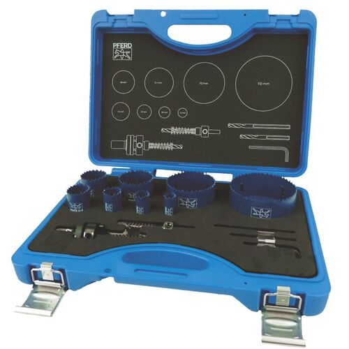 13pc Bi-Metal  Engineers Hole Saw Set