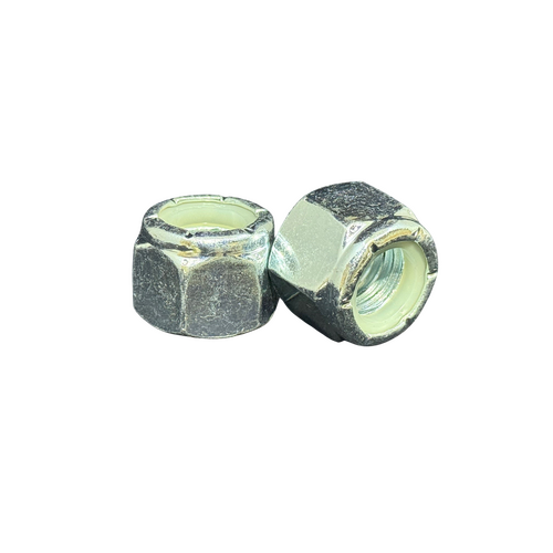 1/2" BSW Nylon Insert Nyloc Nut NE (Standard) Grade 2 Zinc Plated
