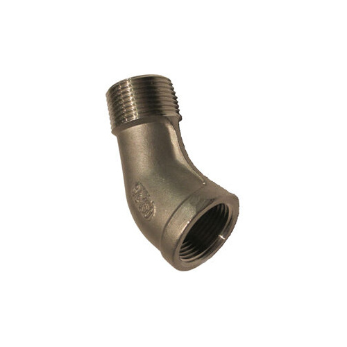 31-025D-40 #25DSS 2-1/2 Stainless Steel 45 Degree M&F Elbow