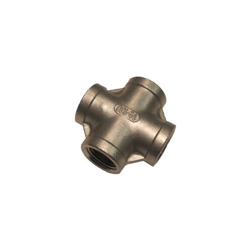 31-037-08 #37SS 1/2 Stainless Steel Female Cross