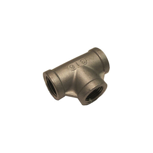 31-235-06 #35SS 3/8 NPT Stainless Steel Female Tee