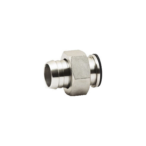 31-SSP252424 P25SS 1-1/2 Barb x 1-1/2 BSP 316 Nut & Tail - Flat Seat