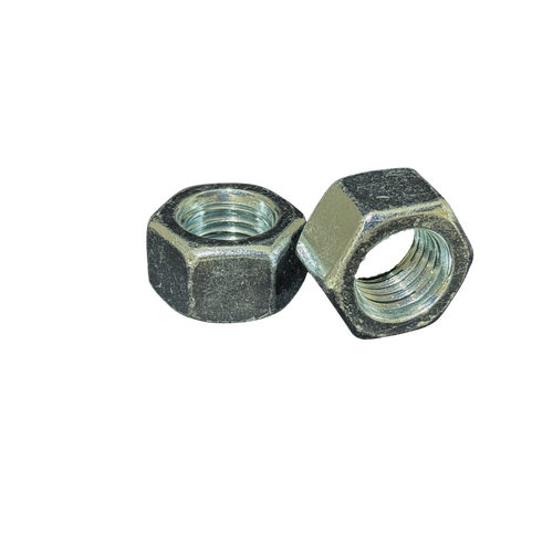 7/16" UNF Hexagon Nut AS2465 / ASME B18.2.2 Grade 8 Zinc Plated