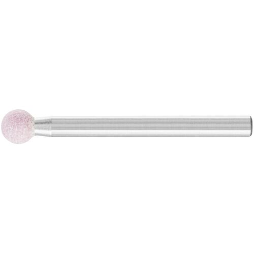 B Shape 1/8" 3.1mm Shank Aluminium Oxide - Pink - O Hardness  B123 3.1 AR 100 O 5 V