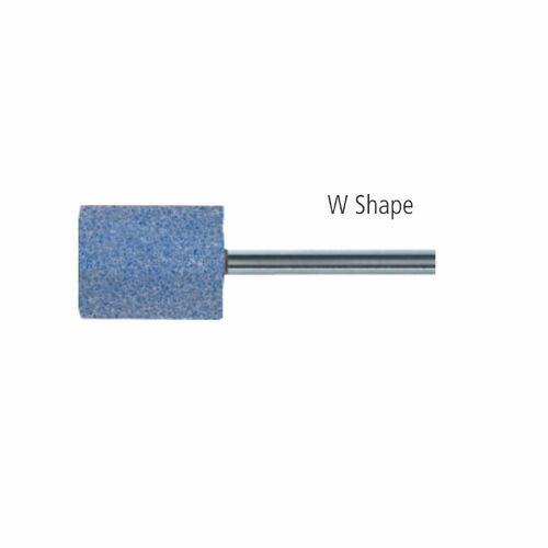 W Shape 1/4" Ceramic - Blue - J Hardness  W189 6.3 AWCO 46 J 5 V