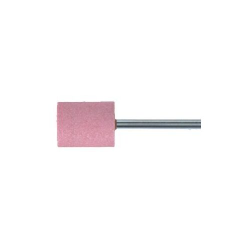 W Shape Cylindrical 1/4" 6.3mm Shank Aluminium Oxide - Pink - O Hardness  W237 6.3 AR 30 O 5 V (ZY4025)