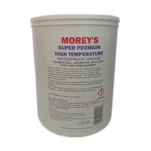 Morey's 2.5kg Super Premium High Temp EP2 Grease