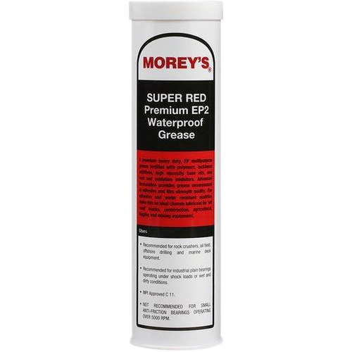 Morey's 450g Cartridge Super Red EP2 Grease