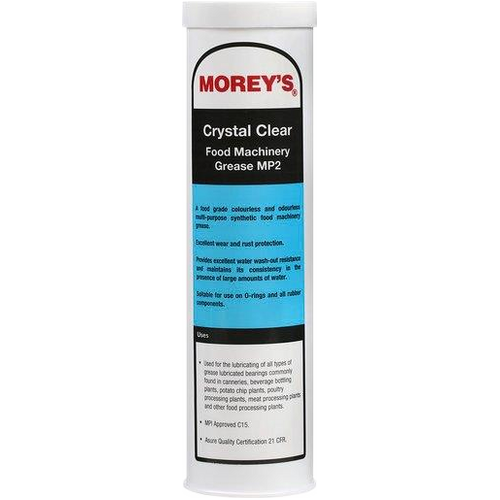 Morey's 450g Cartridge Crystal Clear FM MP2 Grease