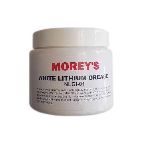 Morey's 500g Pot White Lithium Poly Grease No1