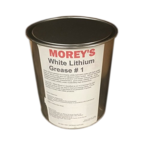 Morey's 2.5kg White Poly Grease No1