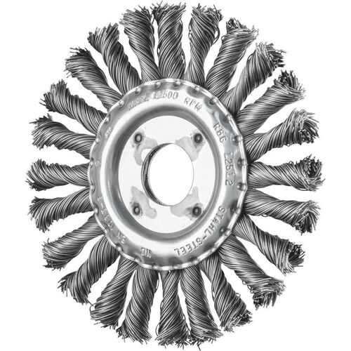 Wheel Brush - Twist Knot COMBITWIST STEEL Wire  RBG 12512/22.2 CT ST 0.5