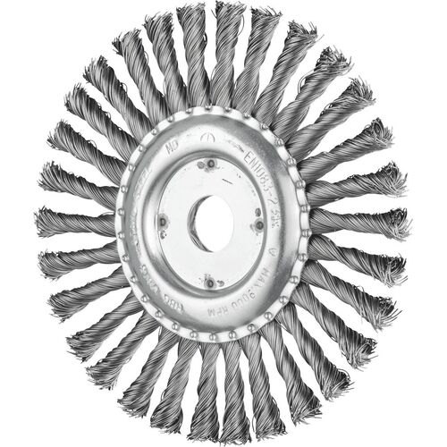 Wheel Brush - Twist Knot STEEL Wire  RBG 17813/22.2 ST 0.50
