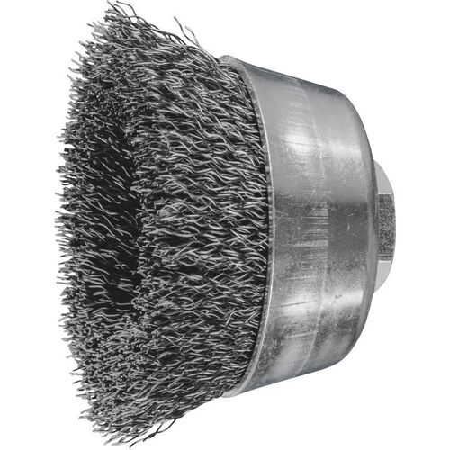 Cup Brush Premium - Crimped Wire TBU 60/M14 STEEL 0.30