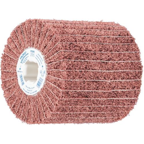 POLINOX Drum Aluminium Oxide - Surface Conditioning - 19mm Keyed Bore  PNZ-W 100100 A 60 (Coarse)