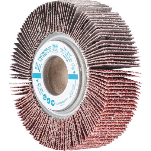 Flap Wheel - Unmounted Type - Aluminium Oxide  FR 10030/25.4 A 40 Grit