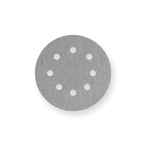 Paper Velcro Discs - Aluminium Oxide - 125mm 8 Hole - BULK Pack - 60 Grit