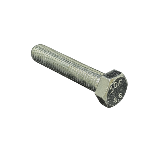 M30X60 Metric Coarse Hex Set Screw (Full Thread) AS1110.2 / ISO 4017 Class 8.8 Zinc Plated