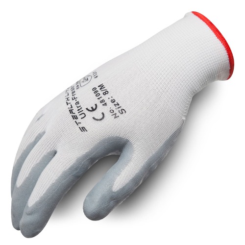 Stealth Lite Glove - Grey Nitrile Palm Size 7 / Small