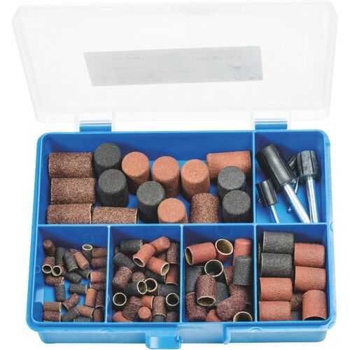 110pc POLICAP Abrasive Caps & Holders A Type  PCS 110 A