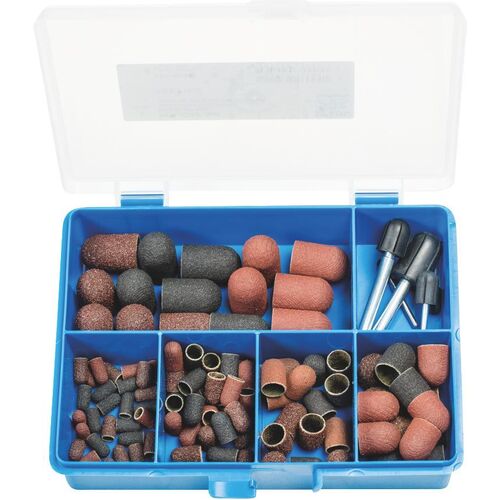 110pc POLICAP Abrasive Caps & Holders C Type  PCS 110 C