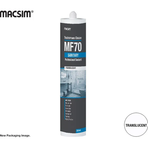 MF70 Sanitary Bathroom & Kitchen Translucent 300ml Cartridge
