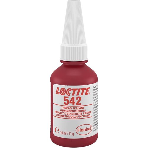 LOCTITE® 542 Threadsealant - Medium Strength - Hydraulic Fast Cure - 10ml Bottle