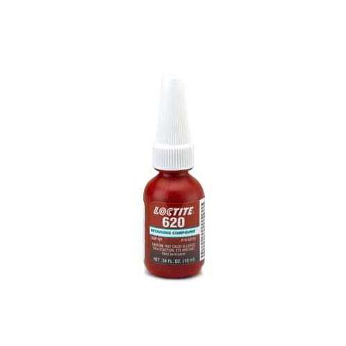 LOCTITE® 620 Retaining Compound - High Strength - High Temp - 10ml Bottle