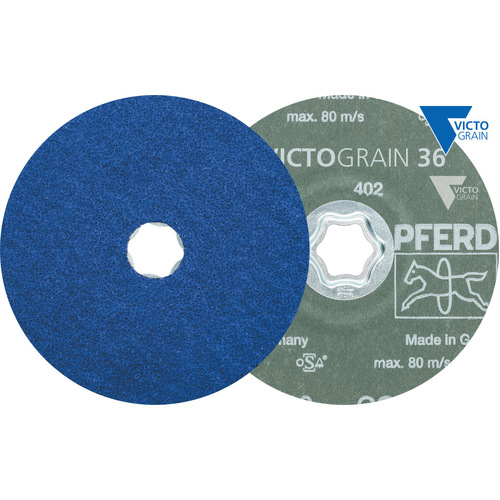 COMBICLICK Resin Fibre Disc CC-FS 125 VICTOGRAIN-COOL 60