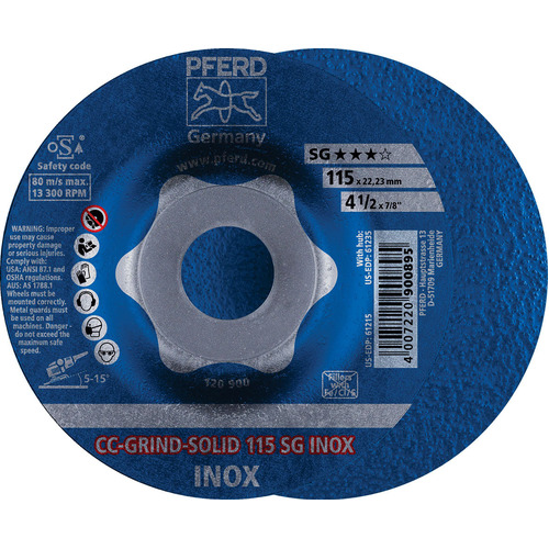 CC-GRIND-SOLID Grinding Disc 115mm SG INOX