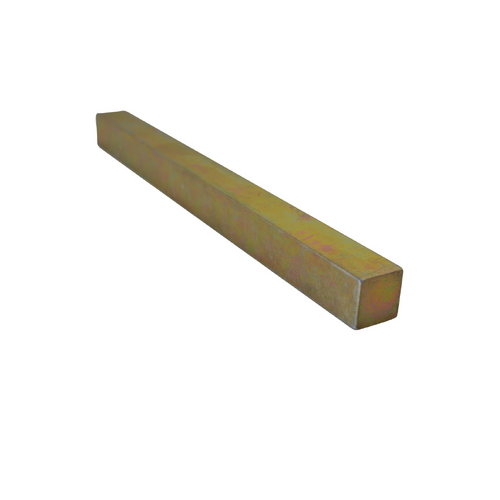 6mm x 8mm Key Steel 12 Inch Long Metric Zinc Plated Steel
