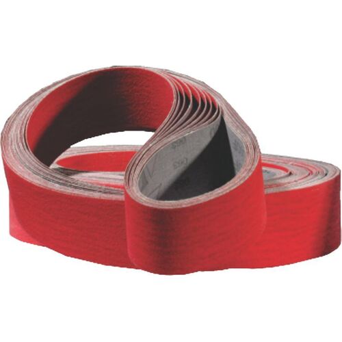 Linishing Belt - Ceramic / Zirconia - Premium -  75 x 2000 XZX  80 Grit