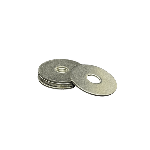 5/16X1-1/4X16G Flat Round Large OD / Mudguard Washer A2 / 304 Stainless Steel