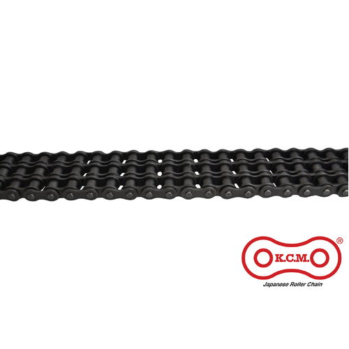 80-3 KCM Premium Roller Chain 1 Inch Pitch ASA Triplex - Price per Foot