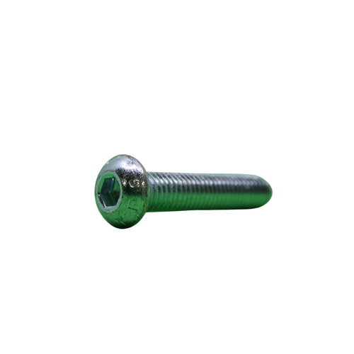 5/16X1 UNF Button Head Cap Screw ASME B18.3 ~Class 12.9 Zinc Plated