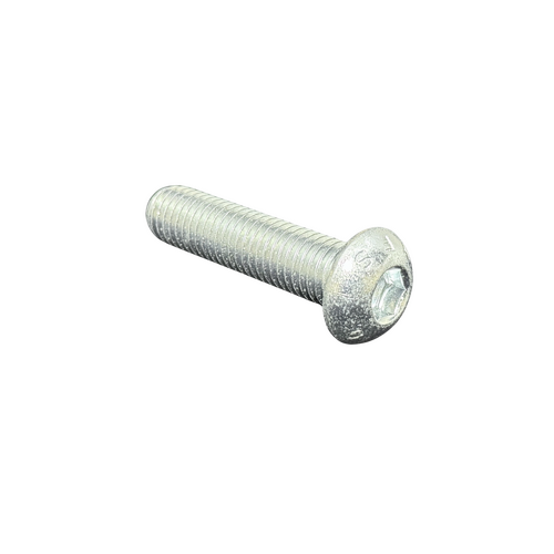 3/8X5/8 UNC Button Head Cap Screw ASME B18.3 ~Class 12.9 Zinc Plated