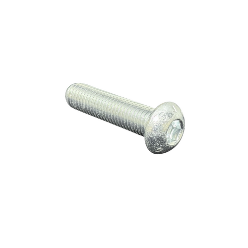 #10-24X2 UNC Button Head Cap Screw ASME B18.3 ~Class 12.9 Zinc Plated
