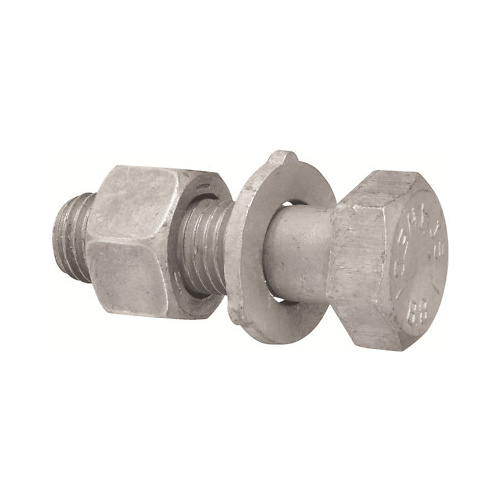 M12X30 Structural Bolt Assembly (Bolt, Nut, Washer) AS1252-1983 Class 8.8 Galvanized