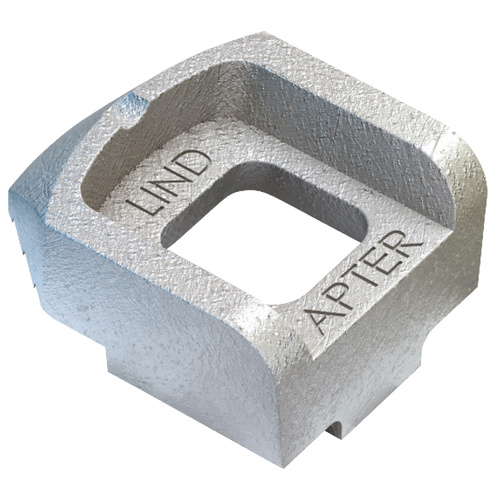 A12L Lindapter - Type A Recessed Clamp M12 Long Tail Hot Dip Galvanized