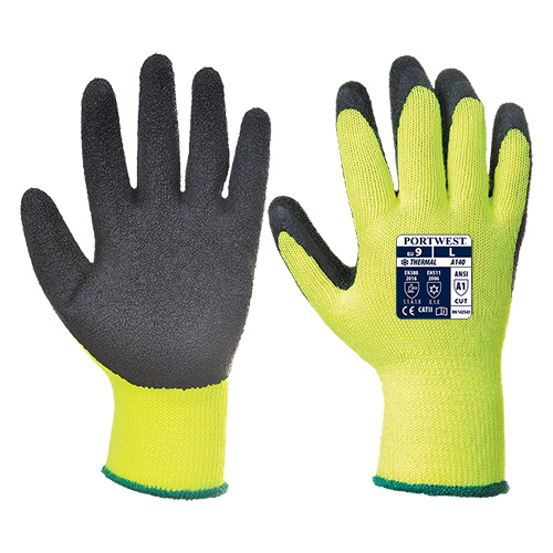 Thermal Grip Glove Black Large