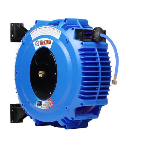 Recoila Retractable Argon Gas Hose Reel Gen III 6mm ID x 20mtr