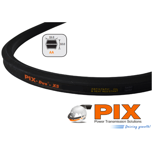 AA72 PIX Double Sided Vee Belt