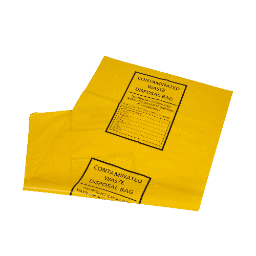 Contaminated Waste Disposal Bag 700mm x 900mm x 80um
