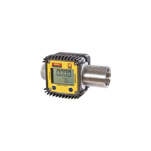 1" BSP Adblue flow meter 10 - 100 LPM for Adblue, diesel or water use