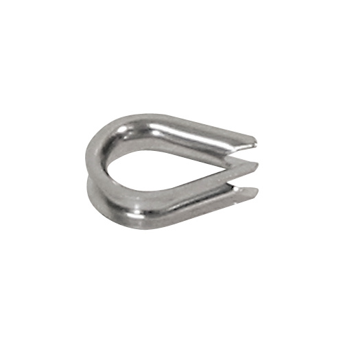 Wire Rope Thimble to Suit 3.2mm Wire - 316 Grade Stainless Steel