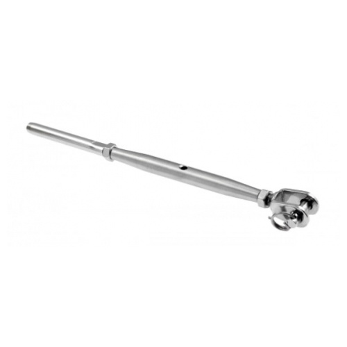 Rigging Screw Jaw/ Swage M16 to Suit 8mm Wire Rope - 316 Grade Stainless Steel