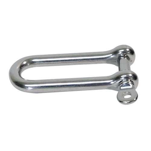Shackle Long D 5mm - 316 Grade Stainless Steel - 5mm